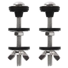 TOILET001 2 MULE TEAM Toilet Seat Screws Tank Bolts Rubbe Kit