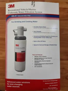 US-A1 3M Recreational Marine Sink Water Filtration