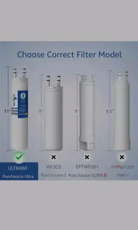768492286172 4U PURE Refrigerator Water Filter #2