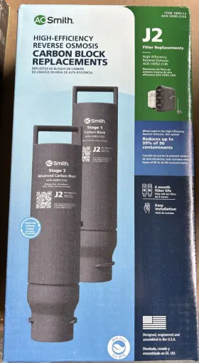 1099113 A. O. SMITH High Efficiency Reverse Osmosis Carbon