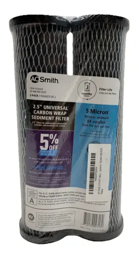 710139023189 A. O. SMITH Carbon Wrap Micron Sediment Water