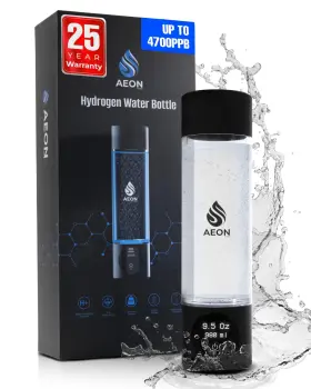 H8-BLACK AEON PURE Hydrogen Water Bottle Generator Spe Pem