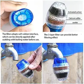 5331 AIPTOSY Pack Faucet Mount Water Purifier Kitchen Tap Air #3