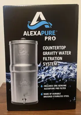 2979 ALEXAPURE Pro Gravity Water Filter Steal