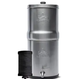 85858 ALEXAPURE Pro Steel Water Filter Purification