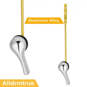 059648510698 ALLDRMTRUE Toilet Handle Pack Lever Flush Alloy #3
