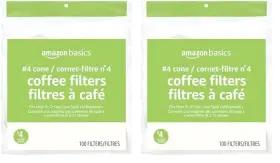 46-100Z623A AMAZON BASICS Cone Coffee Filters Cup Pack