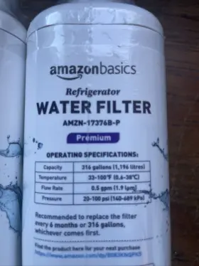 AMZN-17376B-P AMAZONBASICS Refrigerator Water Filter #2