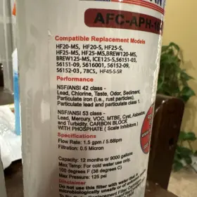 AFC-CH-104-9000S AMERICAN FILTER Water Air #3