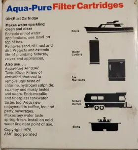AP140 AMF CUNO Aqua Pure Filter Cartridges Total #2