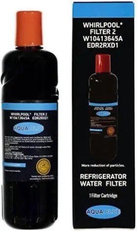 EDR2 AQUA BLUE Pack Refrigerator Water Filter Whirlpool