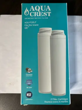 Aqu-fqslf-p AQUA CREST Sink Water Filter Ge