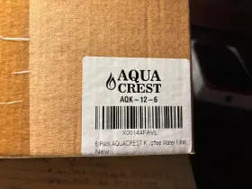 AQK-12-4 AQUA CREST Coffee Water Filter Braun