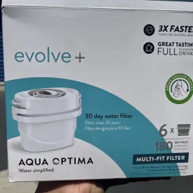 812148020235 AQUA OPTIMA Evolve Filter Pitchers Pour Filtered