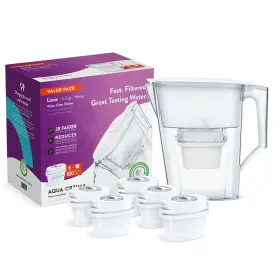 812148020464 AQUA OPTIMA Water Filter Pitcher Pack Tap Evol