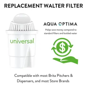 812148020556 AQUA OPTIMA Brita Water Filter Pitchers Mavea Up #2