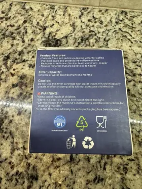 OXS001 AQUA Clean Water Filter Philips Aquaclean Pack #2