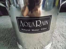 701748731828 AQUA RAIN Water Filter Purifier Steel Gravity #2
