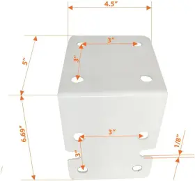 43479-11089 AQUABOON House Mounting Bracket Water Filter Comp #2