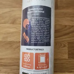 850015007194 AQUABOON Carbon Block Water Filter Cartridge #2
