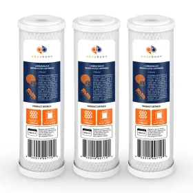 AB-3C5M AQUABOON Carbon Block Water Filter Cartridges Ro