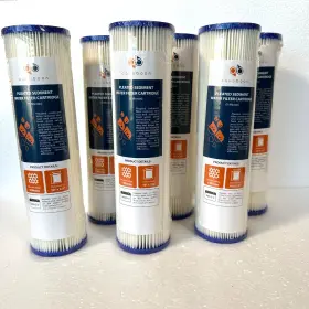 AB-6PL1M AQUABOON Micron Pleated Sediment Water Filter Pack
