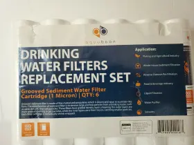 AB-6SGR1M AQUABOON Grooved Sediment Water Filter Micron Pack