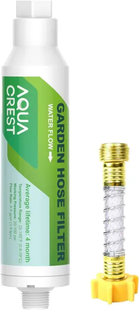 313113982942 AQUACREST Garden Hose Water Filter Plants Odor