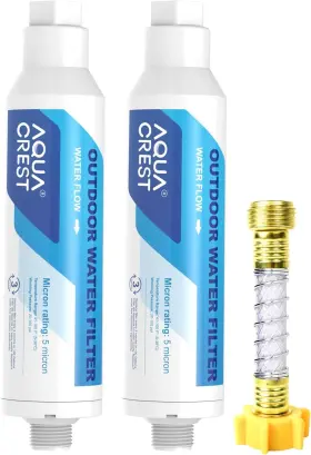 AQU-CW2 AQUACREST Aqua Crest Inline Water Filter Car Washing