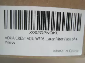 WF96 AQUACREST Aqua Crest House Sediment Filtration Aqu #2
