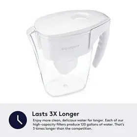 B016LLLXJS AQUAGEAR Water Filter Pitcher Lead Chlorine Pfoa #2