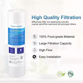 B0CN5JDWQN AQUAICEOC Micron Sediment Water Filter House Ro #3