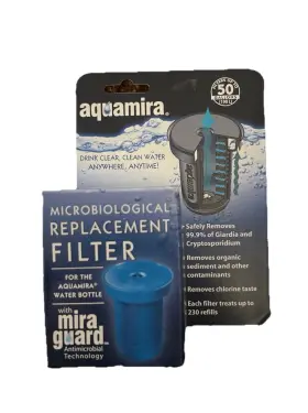 017501 AQUAMIRA Microbiological Filter Water Bottle