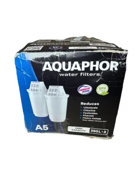 87441 AQUAPHOR Pack Water Cartridge Limescale Chlorine Metals