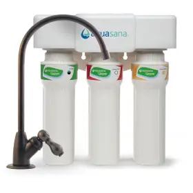 816749012767 AQUASANA Sink Water Filter Reduces Pfas Lead