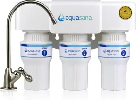 AQ-6300-BN AQUASANA Sink Water Filter Flow Filtration
