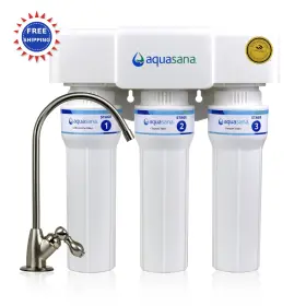 AQ-6300M-BN AQUASANA Sink Water Filter Flow Claryum