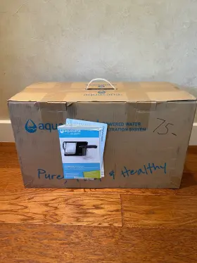 AQ-PWFS-RB2 AQUASANA Clean Water Countertop Filter Pitcher