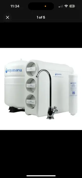 AQ-SFRO2-CHR AQUASANA Smartflow Reverse Osmosis Water Filter