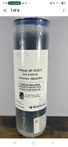 AF-10-2211 ARIES Gac Filter Cartridge