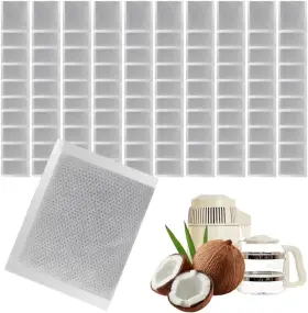 445022341343 ARTGOL Pack Distiller Water Filters Coconut
