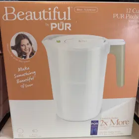 PPT120W BEAUTIFUL BY PUR Water Pitcher Filtration Cup Filter