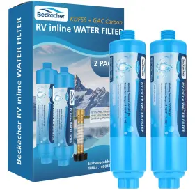 RV-2P BECKACHER Tastepure Water Filter Advanced Inline Pack