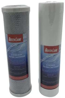 Beech Lane 856152008124 External Rv Dual Water Replacement Filters - 1 Set