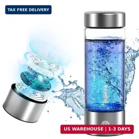 Beveck 768231914847 14 Oz Portable Hydrogen Water Bottle Generator With Pem-spe Technology Usb Rech Beveck 768231914847 14 Oz Portable Hydrogen Water Bottle Generator With Pem-spe Technology Usb Rech