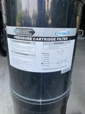 PRC150DB BLACK DIAMOND Swimming Pool Cartridge Filter