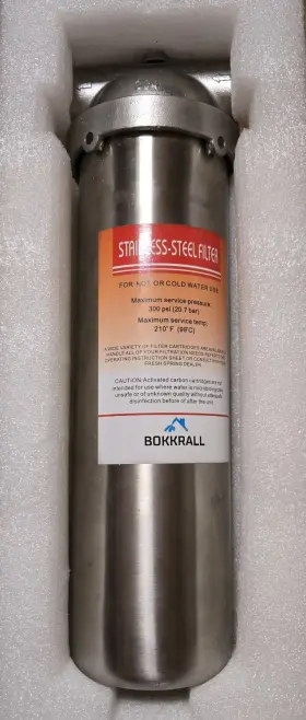 ZL2020505393709 BOKKRALL Water Filter Housing Corrosion Steel