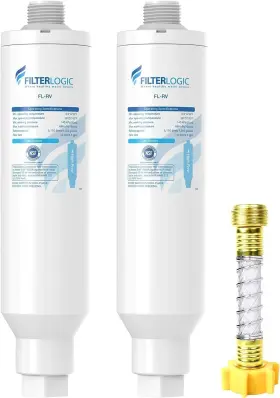 FL-RV2 WATER Filterlogic Rv Inline Filter Nsf Reduces Taste