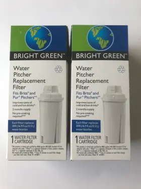 1018891 BRIGHT GREEN Water Pitcher Filters Brita Pur