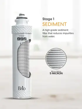 841545121863 BRIO Water Cooler Filter Cartridge Sediment Seri #3